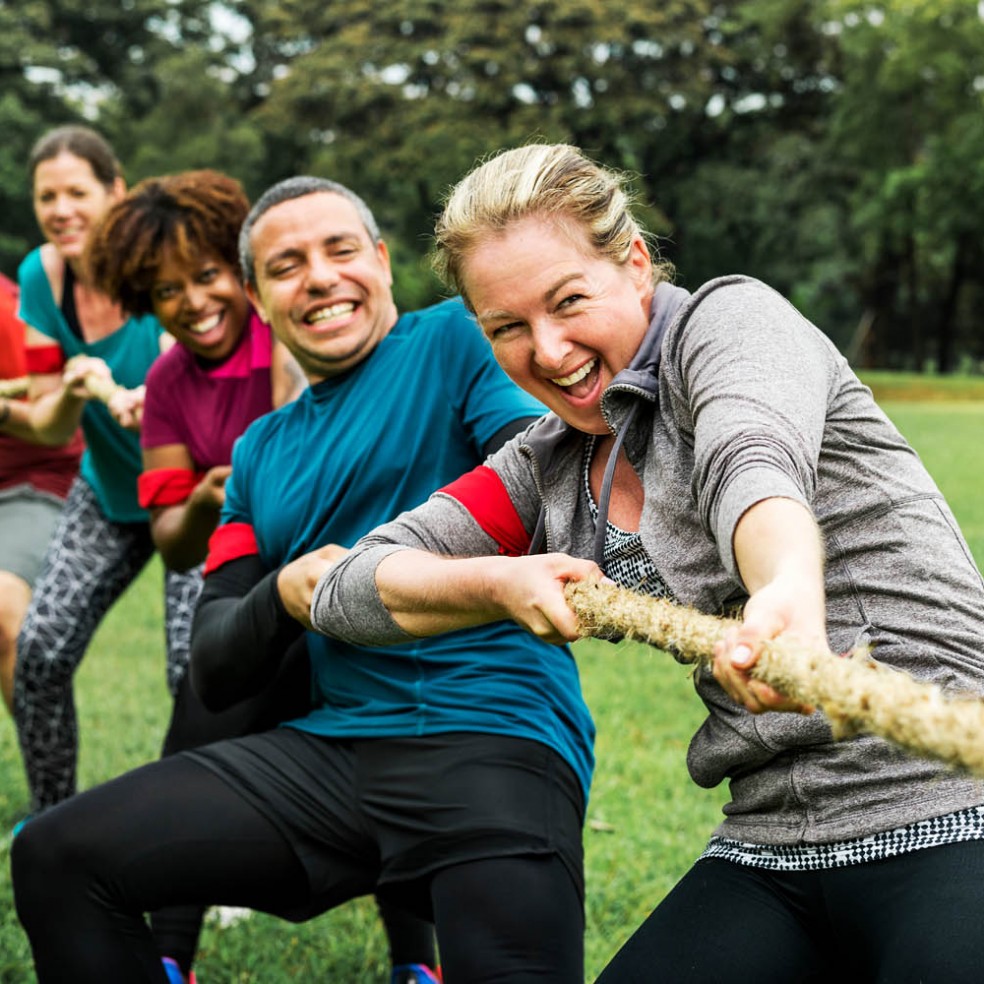 group tug of war